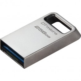 Stick memorie Kingston DataTraveler Micro G2, 256 GB, USB 3.2, Carcasa metal
